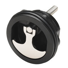 Whitecap 6230BC Compression Handle - Nylon Black/SS - Non-Locking