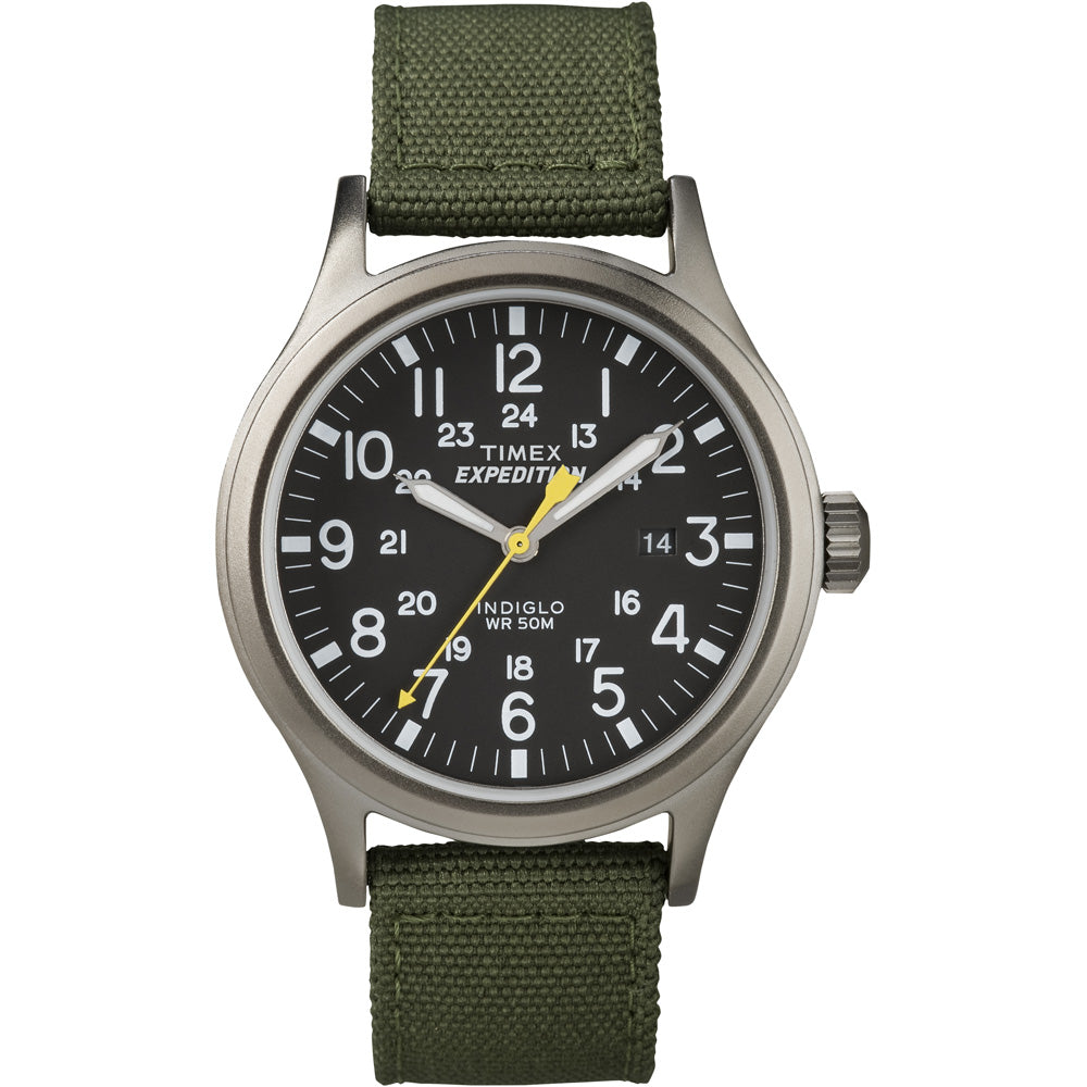 Timex Expedition Scout Metal Watch - Green/Black T49961