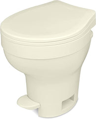 Thetford 31838 Aqua-Magic VI Permanent Toilet with Hand Sprayer - Low Profile, Parchment