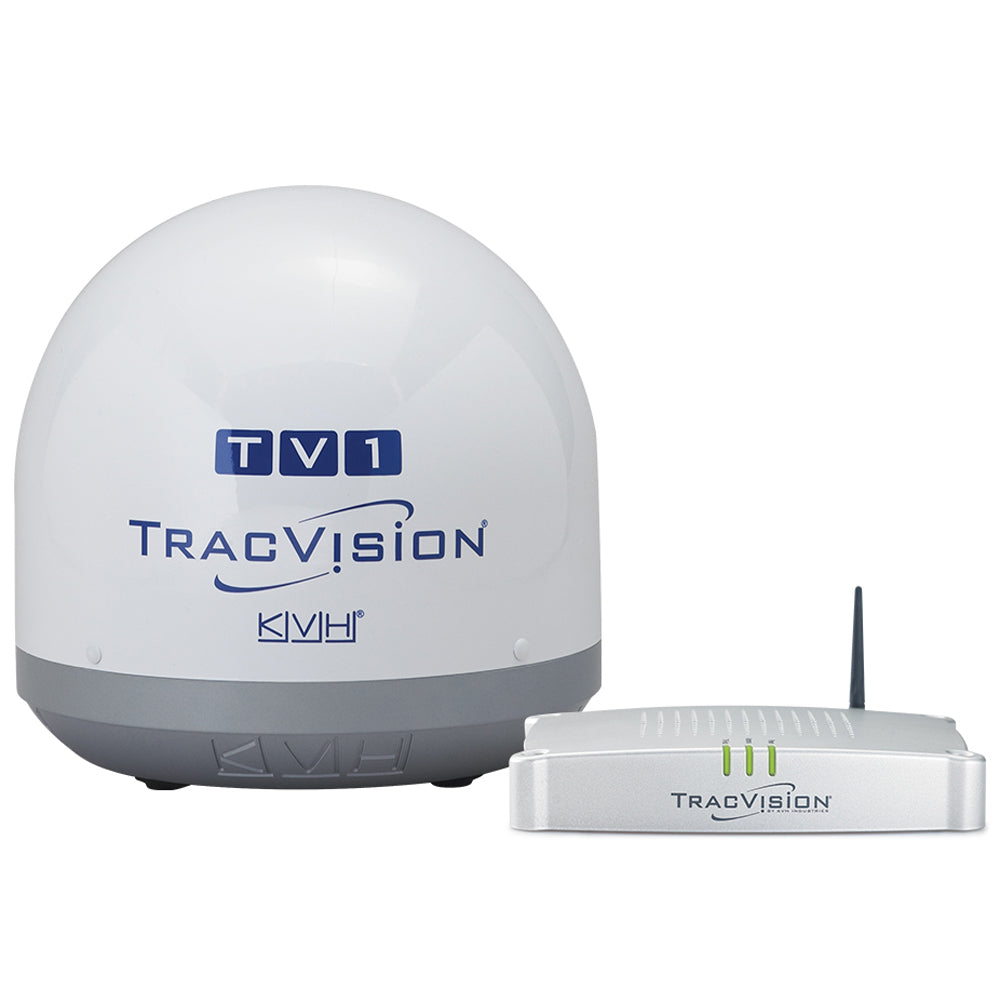 KVH TracVision TV1 w/IP-Enabled TV-Hub & Linear Universal Single-Output LNB 01-0366-02