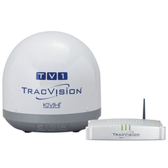 KVH TracVision TV1 w/IP-Enabled TV-Hub & Linear Universal Single-Output LNB 01-0366-02