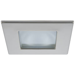 Quick Marina XP Downlight LED - 4W, IP66, Spring Mounted - Square Satin Bezel, Round Daylight Light FAMP2292S01CA00