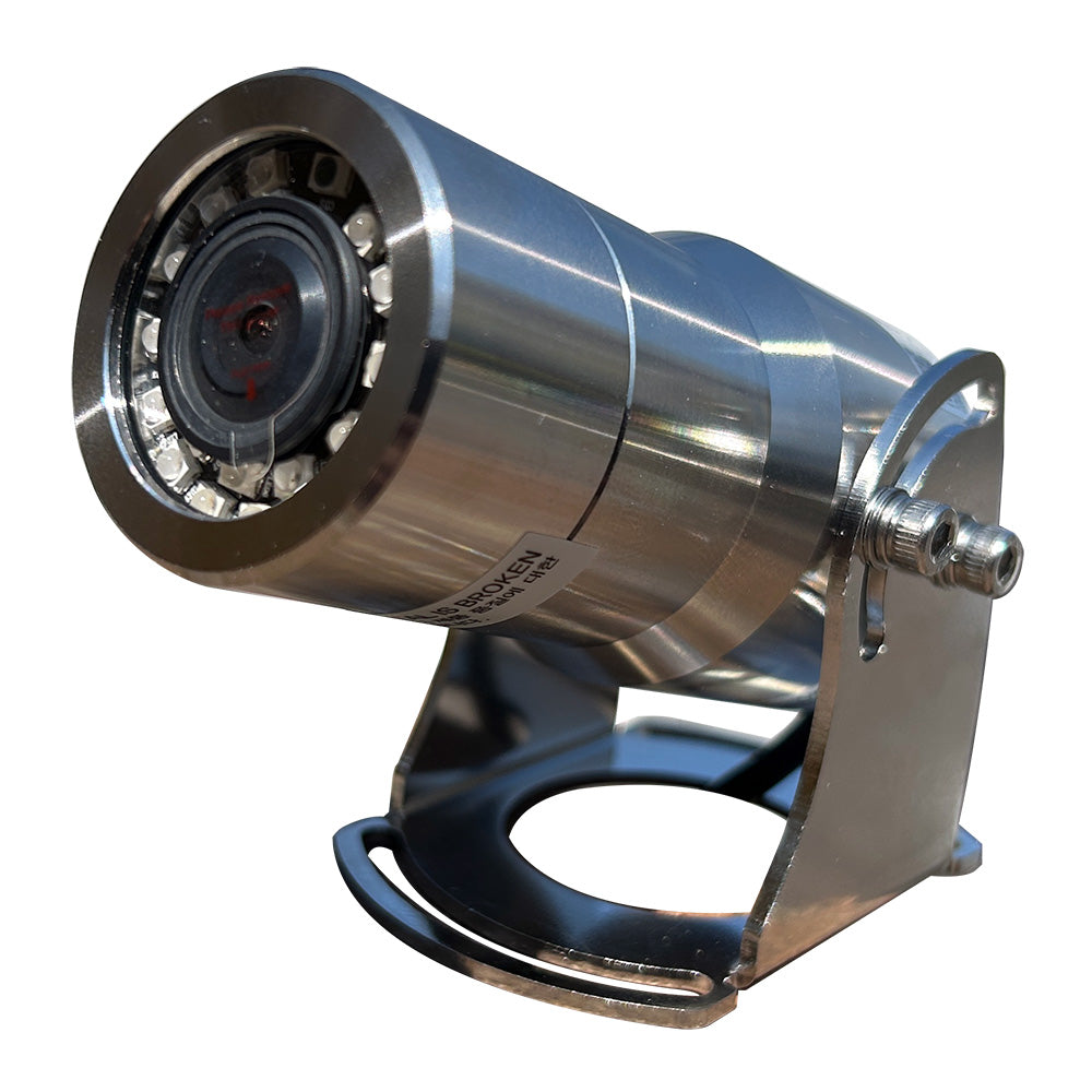 Iris IRIS090 316 Stainless Steel Marine Camera  - TVL - Wide Angle - Reversible - Nitrogen Purged - Infrared