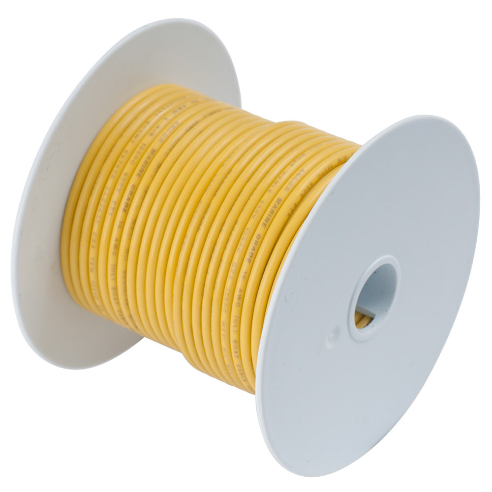 Ancor Yellow 16 AWG Tinned Copper Wire - 1,000' 103099