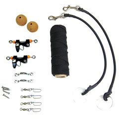 Tigress 88601 Deluxe Rigging Kit - Black Nylon