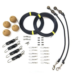 Tigress 88605-1 Ultimate Rigging Kit - 400lb Black Mono