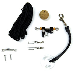 Tigress 88610 Center Rigger Kit - Black Nylon