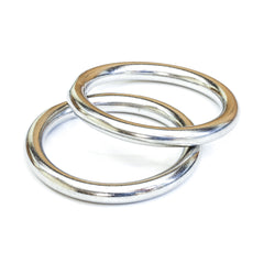 Tigress 88660 316 Stainless Steel Rings - Pair