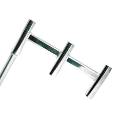 Tigress 88149-1 Offset Triple Aluminum Rod Holder - Straight Butt