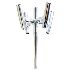 Tigress 88157 Five Banger Aluminum Rod Holder - Straight Butt