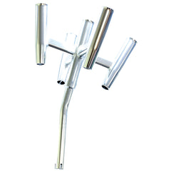 Tigress 88157-1 Five Banger Aluminum Rod Holder - Bent Butt