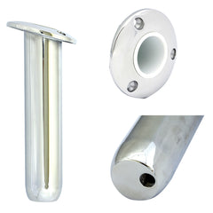 Tigress 77901 Round Head Closed Base Rod Holder - 15&#176; - 9"