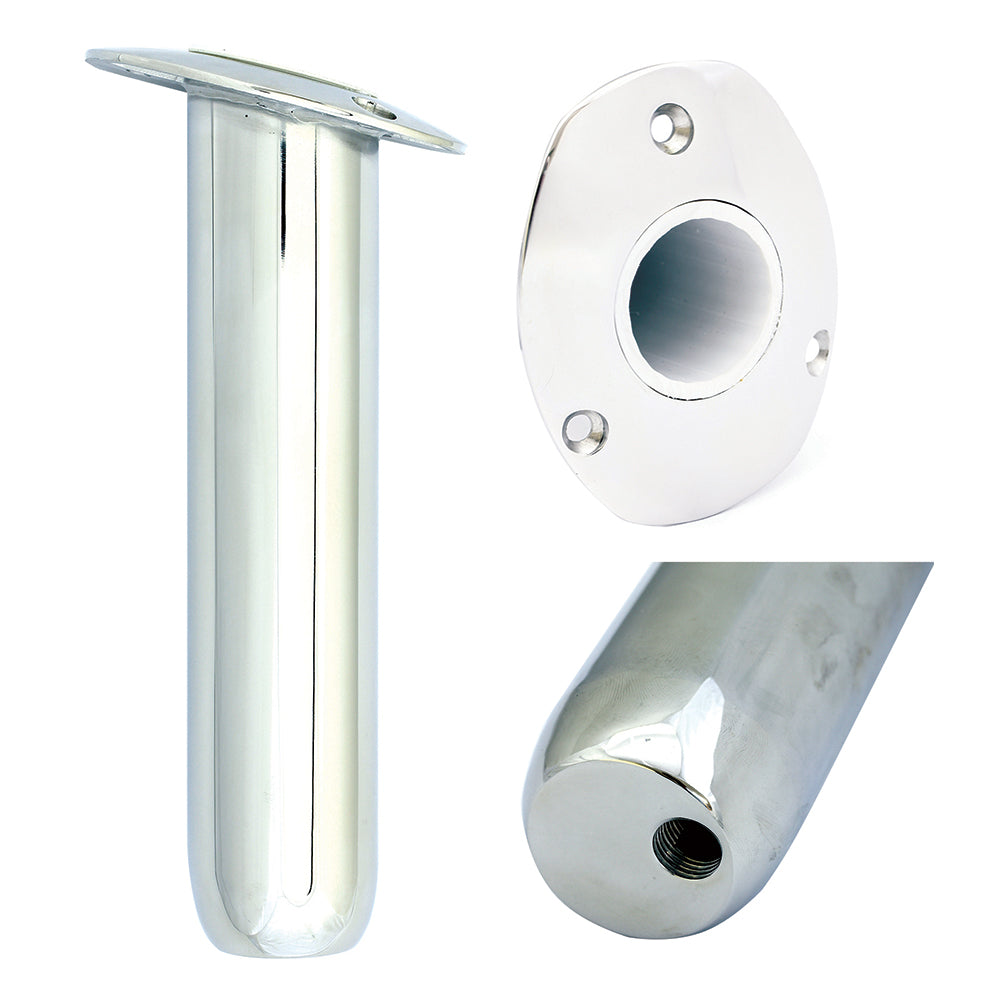Tigress 88535 Oval Head Closed Base Rod Holder - 30&#176; - 9"