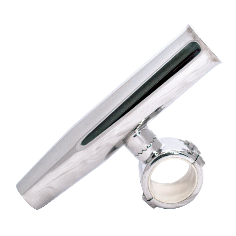Tigress 88193 1-1/2" Polished SS Adjustable Clamp-On Rod Holder