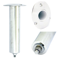 Tigress 88522 3 Hole Swivel Oval Head Rod Holder - 0&#176; - 10-1/2"