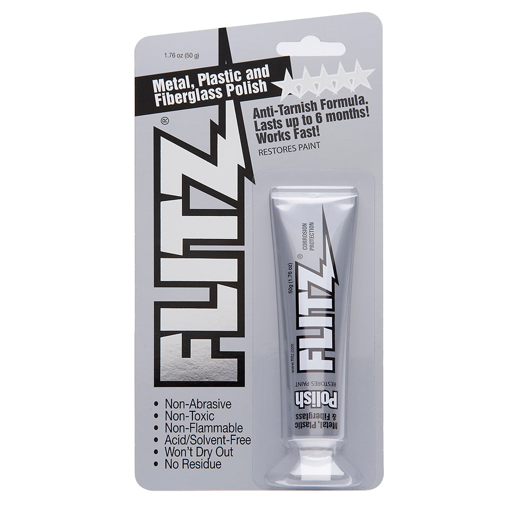 Flitz Polish - Paste - 1.76oz Tube - 6-Pack BP 03511-6A-6PK