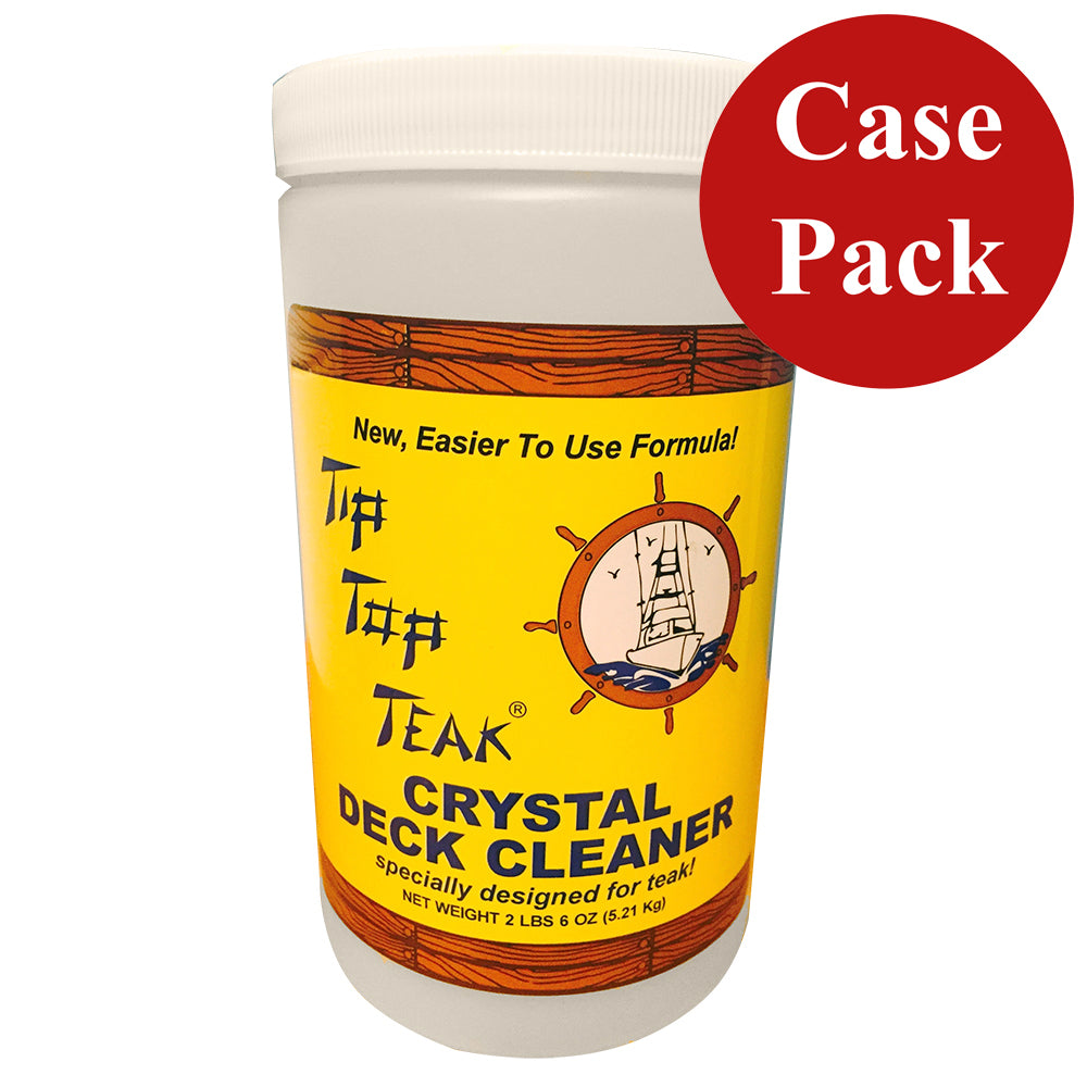 Tip Top Teak Tip Top Teak Crystal Deck Cleaner - Quart (2lbs 6oz) - *Case of 12* TC 2000CASE
