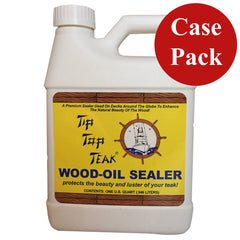 Tip Top Teak Tip Top Teak Wood Oil Sealer - Quart - *Case of 12* TS 1001CASE