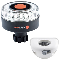 Navisafe Navilight 360-Deg 2NM w/Navibolt Base & Vertical Mount - White 042KIT6
