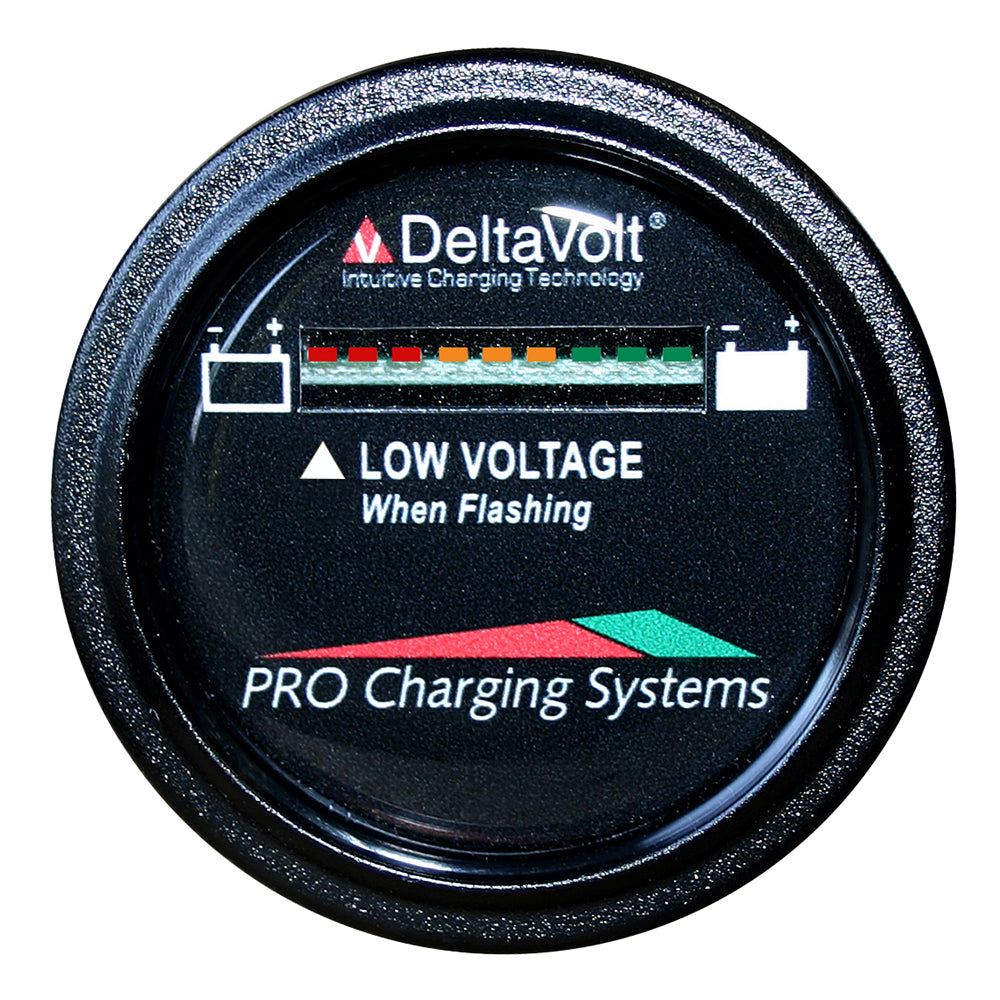Dual Pro Battery Fuel Gauge - DeltaView Link Compatible - 36V System (3-12V Batteries, 6-6V Batteries) BFGWOV36V