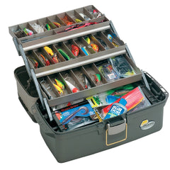 Plano Guide Series Tray Tackle Box - Graphite/Sandstone 613403