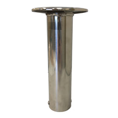 Tigress 77270 Economy Stainless Steel Gunnel Mount Rod Holder- 0 Degree