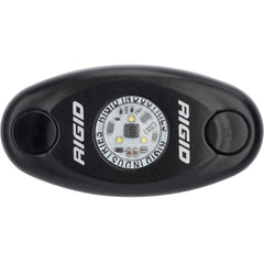 RIGID Industries A-Series Black Low Power LED Light - Single - Amber 480343