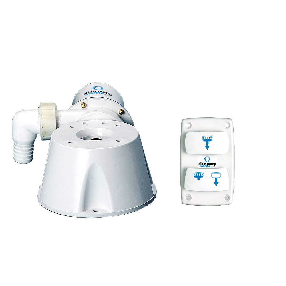 Albin Pump Marine Silent Electric Toilet Kit - 24V 07-66-022