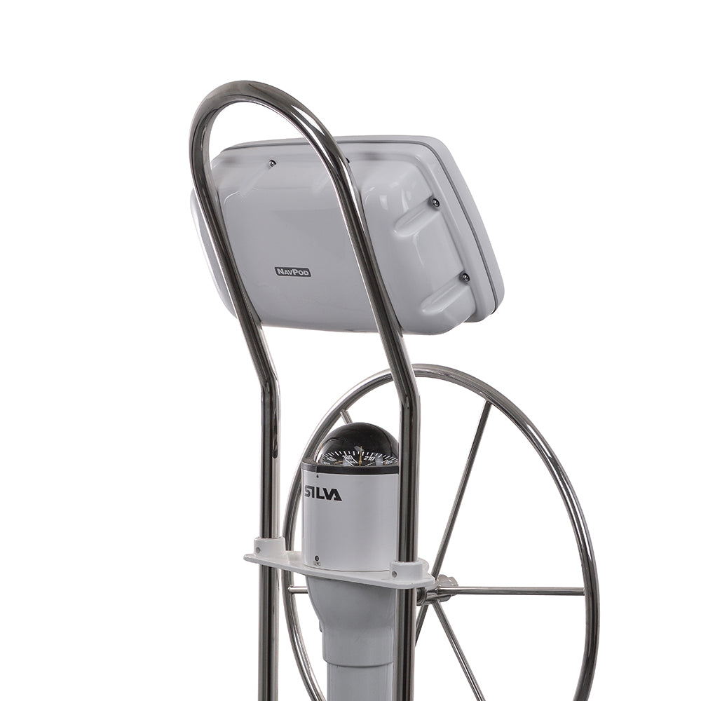 NavPod GP2080-17 SystemPod Pre-Cut f/Simrad NSS9 evo3/B&G Zeus3 9 & 2 Instruments (Simrad IS42/B&G Triton2/AP44 Square Hole) f/12'' Wide Guard
