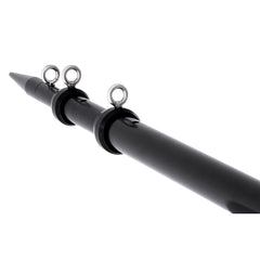 Tigress 88921-1 XD Telescoping Aluminum Center Rigger Pole - 8&#39; - Black