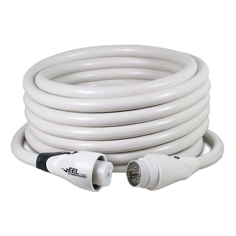 Marinco EEL 50A White Cordset - 125/250V - 50' CS504-50W