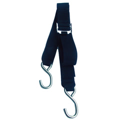 Rod Saver Stainless Steel Roller Buckle Gunwale Tie-Down - 2" x 10' SS/GW210