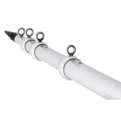 Tigress 88925 XD Telescoping Aluminum Outrigger Poles - 18&#39; - 1-1/2" OD - Silver