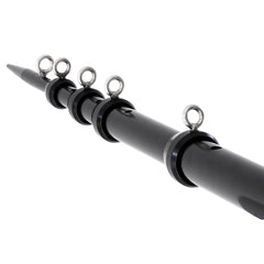 Tigress 88925-1 XD Telescoping Aluminum Outrigger Poles - 18&#39; - 1-1/2" OD - Black