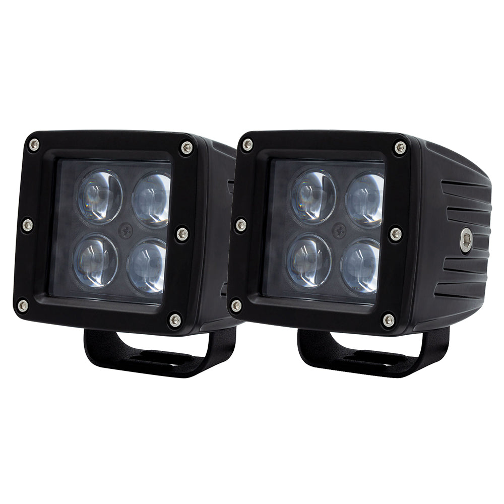 HEISE 3" 4 LED Cube Light - 2-Pack HE-ICL2PK