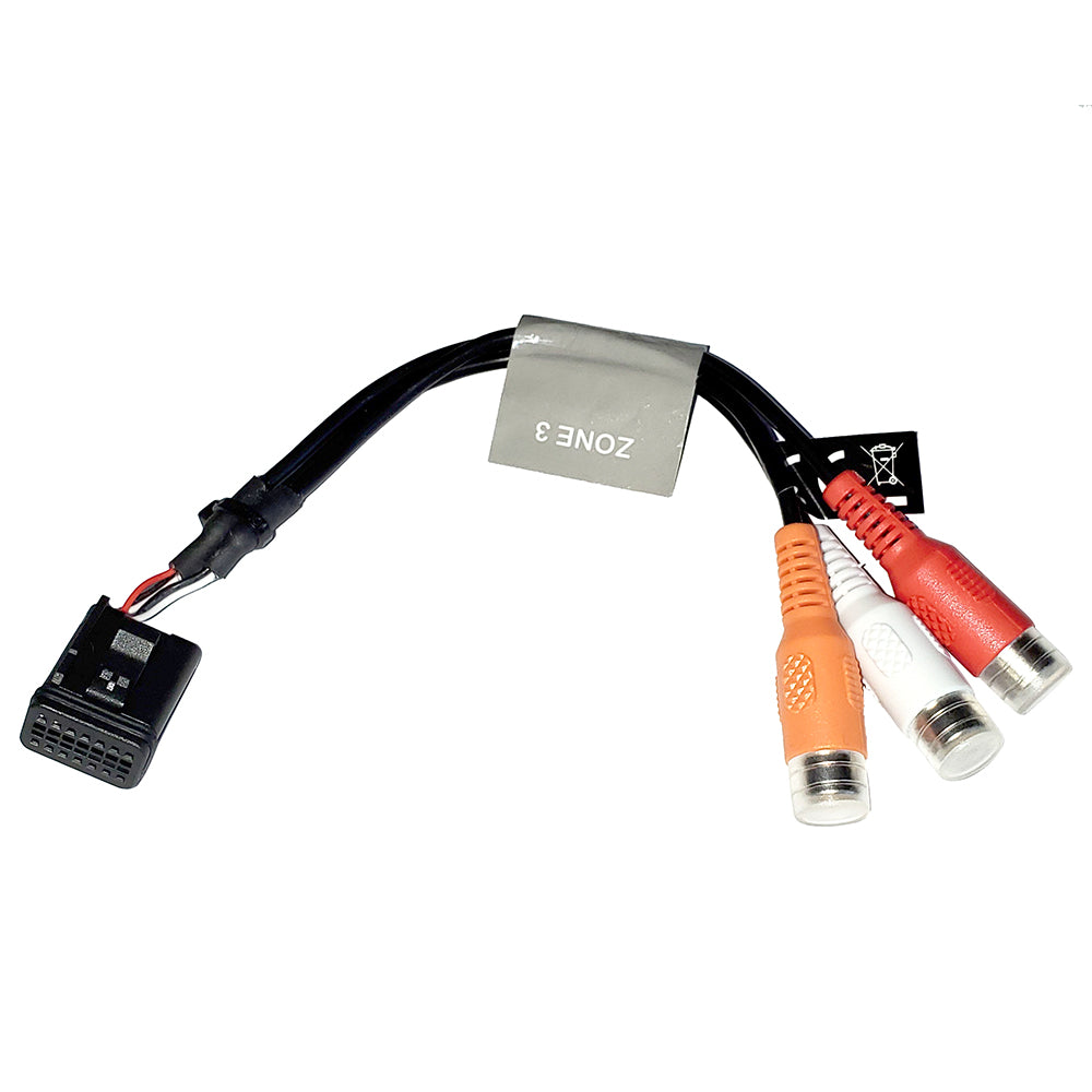 Fusion 010-12812-03 Wire Harness Zone 3 f/MS-RA670 Stereo (E Port-RCA)