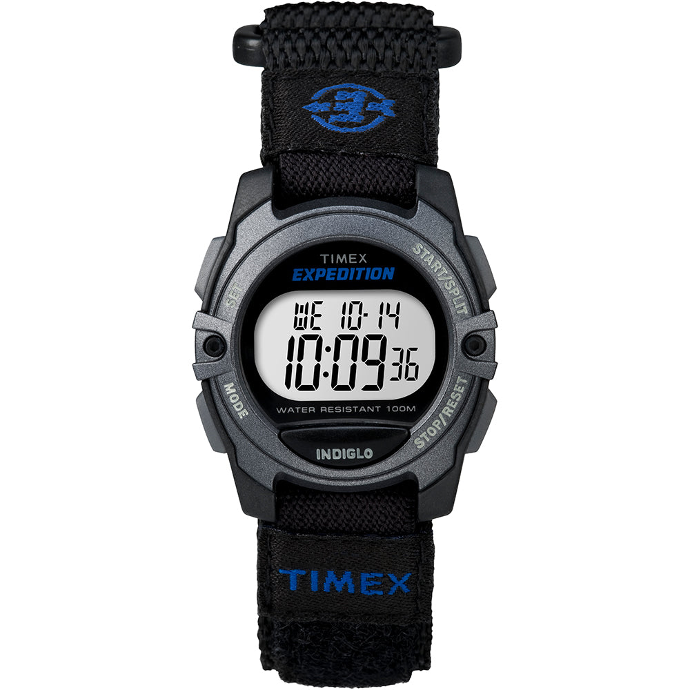 Timex Expedition Digital Core Fast Strap - Black/Blue TW4B02400JV