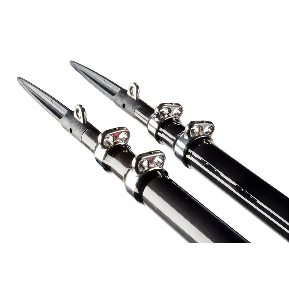 C.E. Smith Gen3 Carbon Fiber Outriggers - Black - 16.5' - Pair 56511