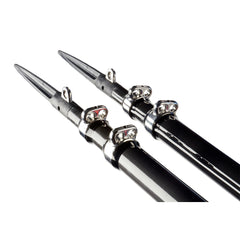 C.E. Smith Gen3 Carbon Fiber Outriggers - Black - 16.5' - Pair 56511