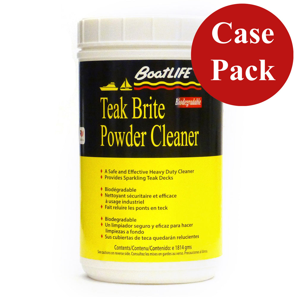 BoatLIFE Teak Brite Powder Cleaner - Jumbo - 64oz *Case of 12* 1185CASE