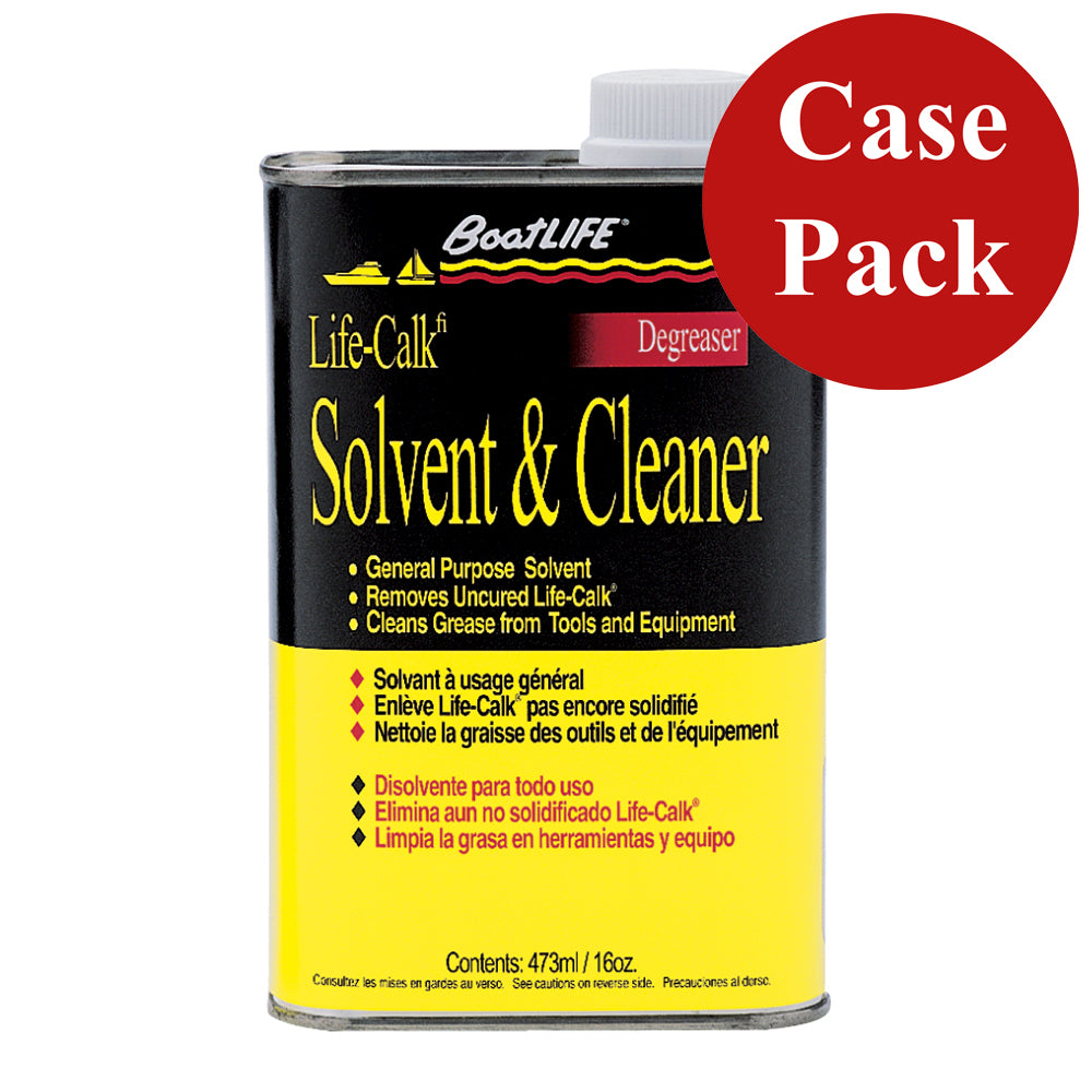 BoatLIFE Life-Calk Solvent & Cleaner - 16oz *Case of 12* 1056CASE