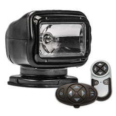 Golight Radioray GT Series Permanent Mount - Black Halogen - Wireless Handheld & Wireless Dash Mount Remotes 2057GT