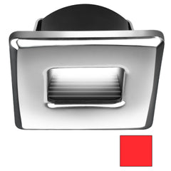 i2Systems Ember E1150Z Snap-In - Polished Chrome - Square - Red Light E1150Z-12H