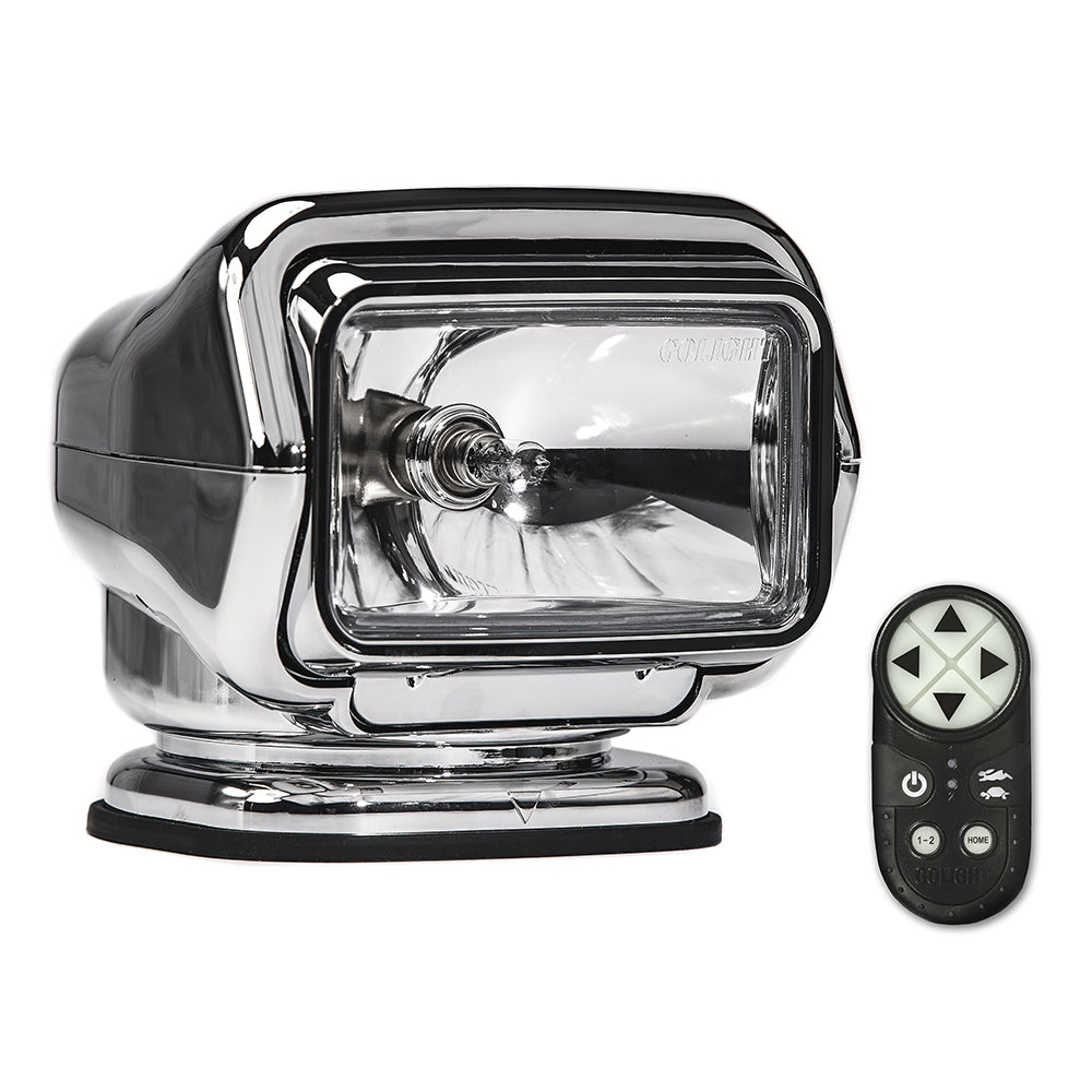 Golight Stryker ST Series Portable Magnetic Base Chrome Halogen w/Wireless Handheld Remote 30062ST