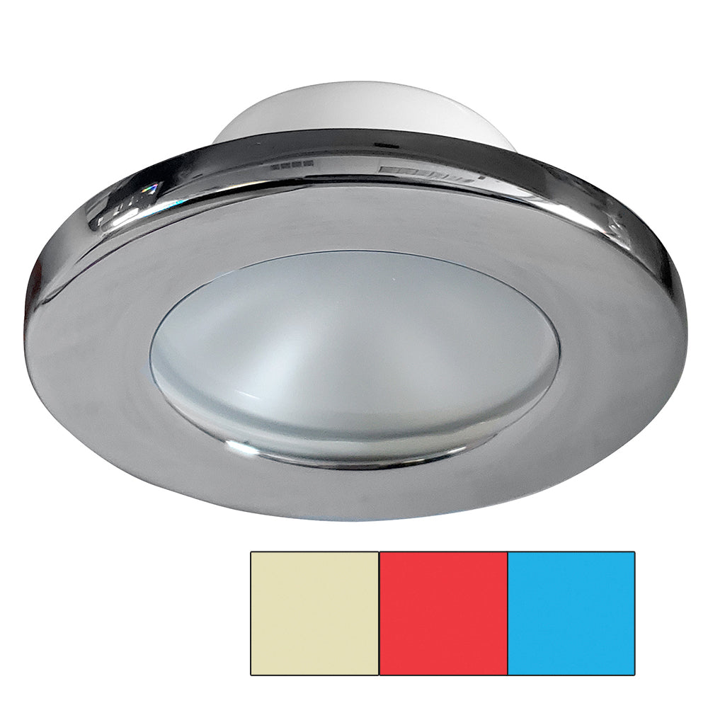 i2Systems Apeiron A3120 Screw Mount Light - Red, Warm White & Blue - Chrome Finish A3120Z-11HCE