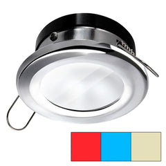 i2Systems Apeiron A1120 Spring Mount Light - Round - Red, Warm White & Blue - Polished Chrome A1120Z-11HCE