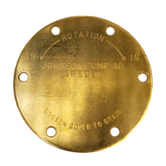 Johnson Pump End Cover F4/F5B 01-42398