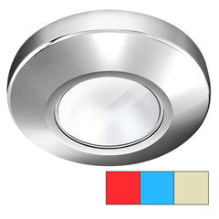 i2Systems Profile P1120 Tri-Light Surface Light - Red, Warm White & Blue - Chrome Finish P1120Z-11HCE