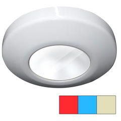 i2Systems Profile P1120 Tri-Light Surface Light - Red, Warm White & Blue - White Finish P1120Z-31HCE