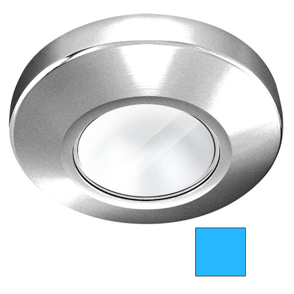 i2Systems Profile P1100 1.5W Surface Mount Light - Blue - Brushed Nickel Finish P1100Z-41E